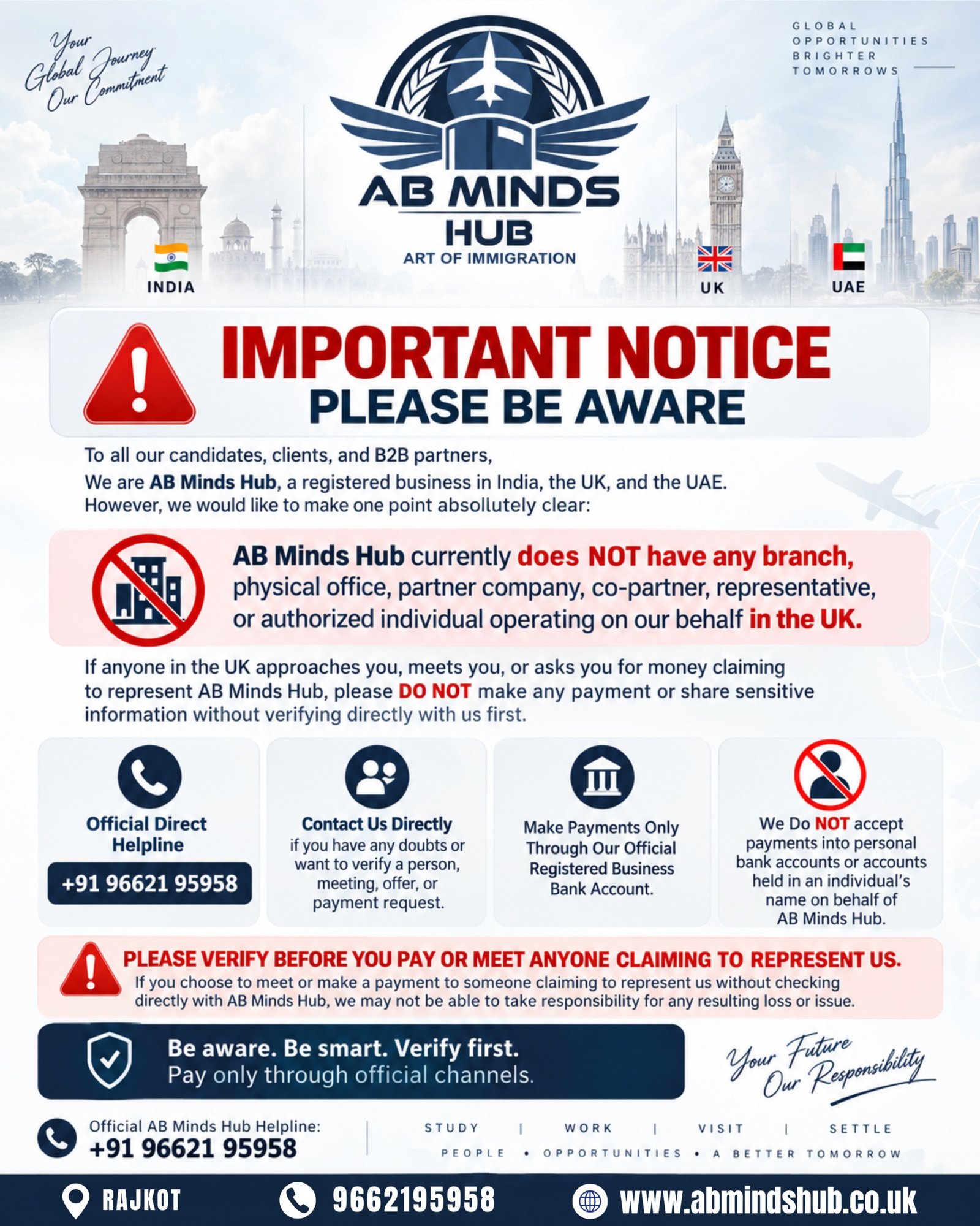 Important Notice - AB Minds Hub